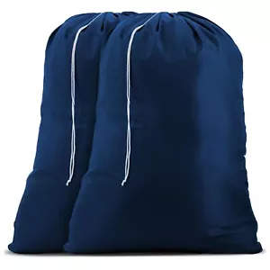 Nylon Bag Locking Drawstring Closure And Machine Washable. These Large Bags Will - Picture 1 of 7