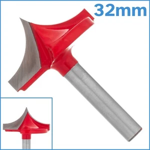 32mm Carbide Panel Bit V Groove Router Needle Tip Corner Trim Point Sharp CNC - Bild 1 von 5