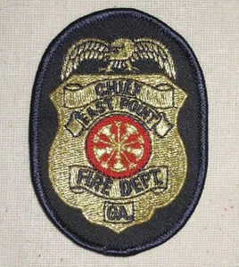 East Point Georgia Fire Dept. Chief Hat Patch - Picture 1 of 1