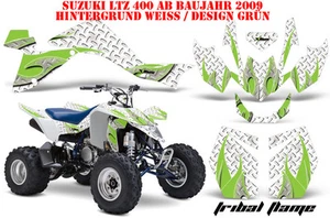 KIT GRAFICO AMR RACING DEKOR ATV SUZUKI LTZ 400 DAL 2009+ MAGAZZINO FIAMMA TRIBALE - Foto 1 di 3