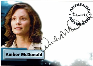 Smallville Season 6 2008 Inkworks Auto A53 Amber McDonald as Gloria - Picture 1 of 1