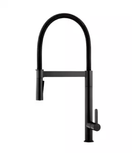 Signature Hardware SHXCOC100MBOcala Single Handle Pull Down Kitchen Faucet Black - Picture 1 of 11