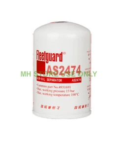 Air Oil Separator AS2474 fleetguard - Picture 1 of 1