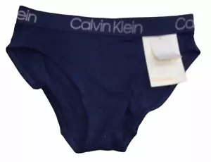 Calvin Klein Underwear Women's Seamless Bikini Bottom Panty Seamless Size M Blue - Picture 1 of 3