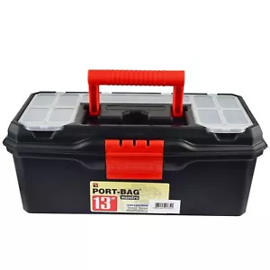 13" Maestro Toolbox with Handle / Holdall / Plastic Box / DIY Storage Box TE451 - Picture 1 of 2