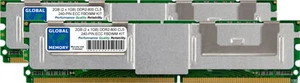 2GB (2x1GB) DDR2 800MHz PC2-6400 240-PIN ECC FBDIMM XSERVE (EARLY 2008) RAM KIT - Picture 1 of 1