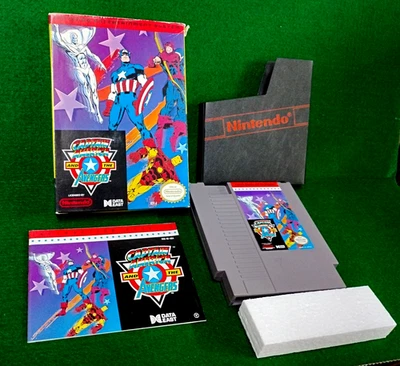 CAPTAIN AMERICA and The AVENGERS (Nintendo Entertainment System, 1991) РЕДКАЯ 🔥🔥 - Изображение 1 из 4