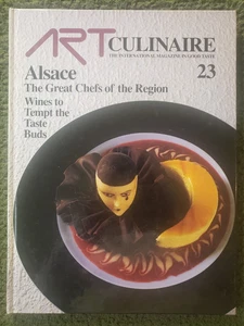 Art Culinaire 23 Winter 1991/92 Franz Mitterer Alsace Wine French Cooking - Picture 1 of 5