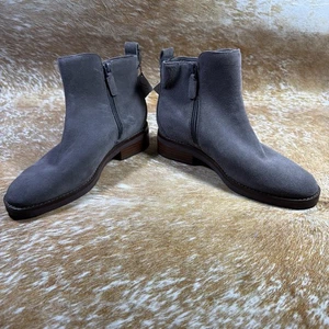 Cole Haan Sz 6 1/2B River Suede Leather Round Toe Chelsea Boots New Waterproof - Picture 1 of 11