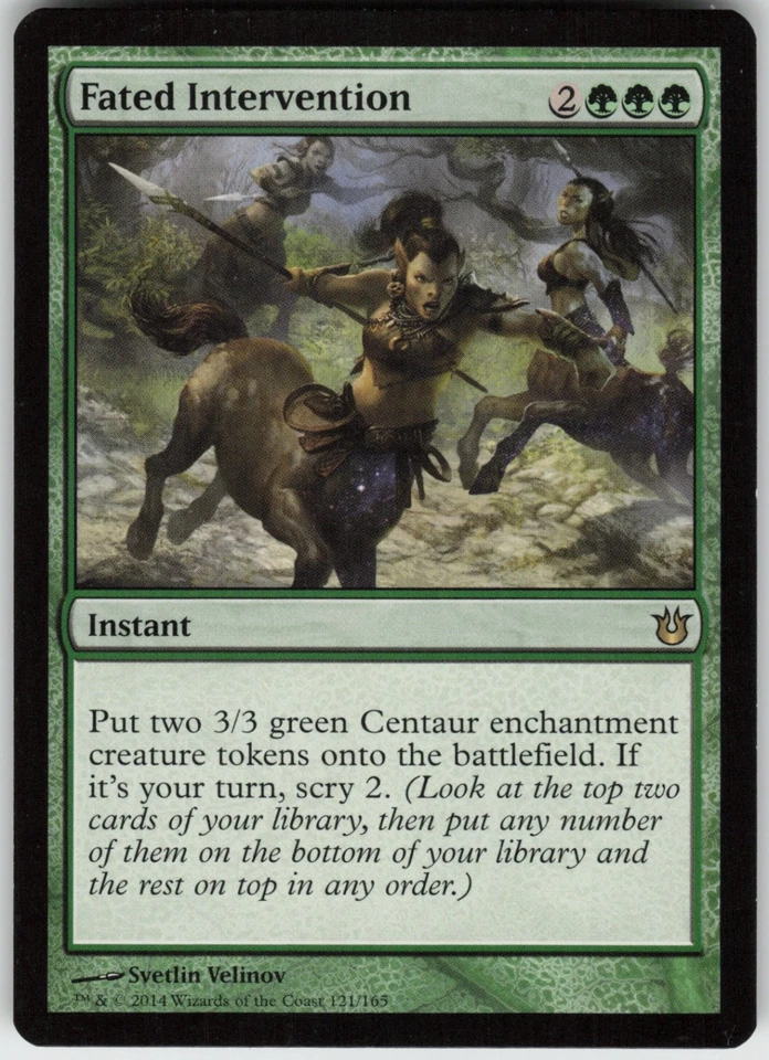 Fated Intervention 121 Born of the Gods R - Image 1 of 1