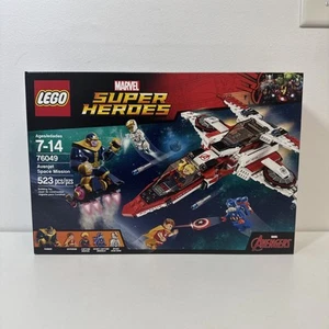 LEGO Marvel: Avenjet Space Mission (76049) - New Sealed Iron Man Captain America - Picture 1 of 18