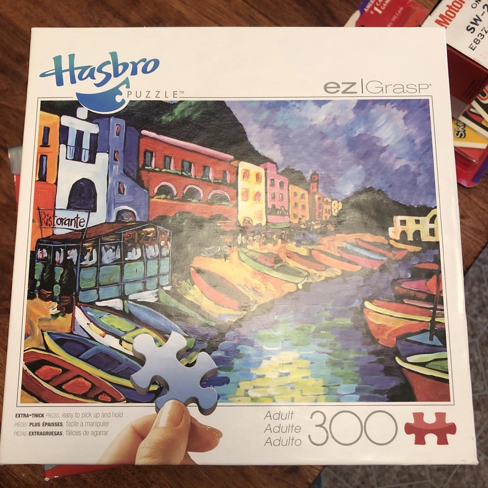 Rompecabezas Hasbro 300 EZ piezas de agarre sellado ¡NUEVO! Pintura. Foto 1 de 4