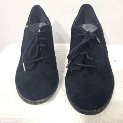 Dr. Scholl's Women's Black Slanted Ankle Boots Size 6.5 M - Изображение 1 из 4