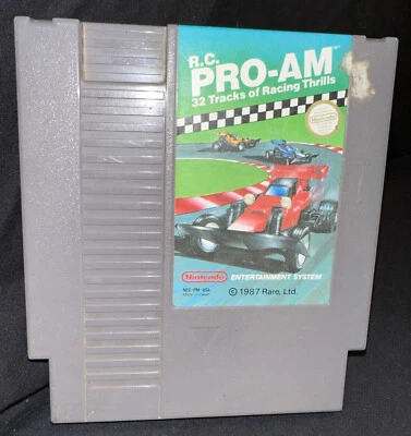 RC Pro Am - Nintendo NES Cleaned Tested And Working Racing Game - Image 1 of 4