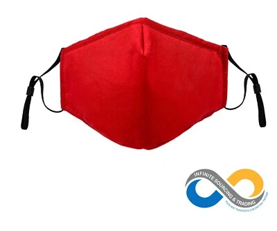 Face Mask, Mask with Nose Wire, Cloth Face Mask, Reusable & Washable Face Mask - Image 1 of 4