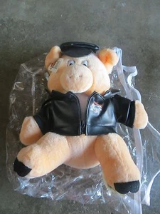 HARLEY DAVIDSON SAMMLERSTÜCK SCHWEIN MIT HUT UND WESTE - Bild 1 von 4
