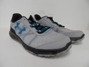 Under Armour Men's Toccoa Trail Running Shoes Overcast Gray Size 10M - Picture 1 of 13