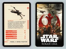 Rebel X-Wing Fighter - Star Wars Rogue One 2016 Top Trumps Card