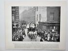 Old Antique Print 1903 The Empire A Day In The Country Horse And Cart