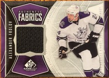 2009-10 SP Game Used Authentic Fabrics Alexander Frolov #AF-AF Los Angeles Kings