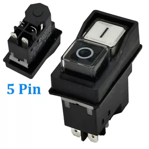 For PIZZA DOUGH ROLLER MACHINE POWER BUTTON STOP START SWITCH 5Pin - Picture 1 of 12