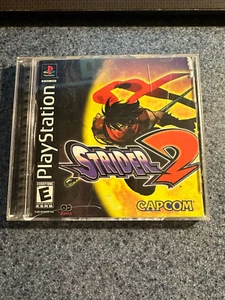 Strider 2- Playstation 1 (PS1)- Complete in Box (CIB) Hinge Broken - Picture 1 of 7