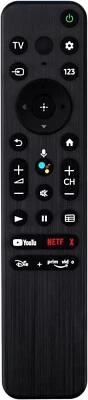 New RMF-TX800U Voice TV Remote Control  for SONY 4K Smart TVs - Image 1 of 4