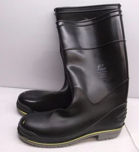 Men's Knee Boots Size 13 Steel Toe Polyblend 2LMK2 NEW (F34K) - Picture 1 of 3