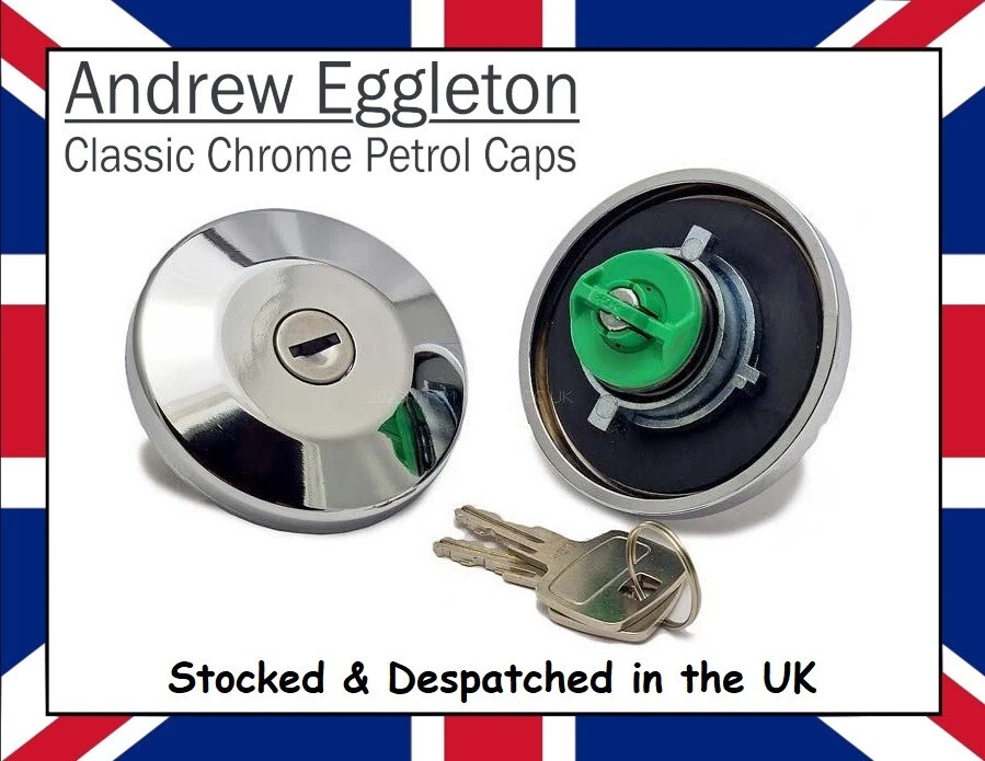 ROVER 80,820,827 Full Chrome  Fuel Cap - Image 1 of 1