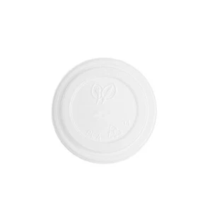 Coperchi in bioplastica bicchieri monouso compostabili 240 ml 100 pz - Bild 1 von 4
