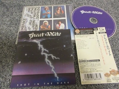 GREAT WHITE / shot in the dark /JAPAN LTD CD OBI SHM-CD - Photo 1/3