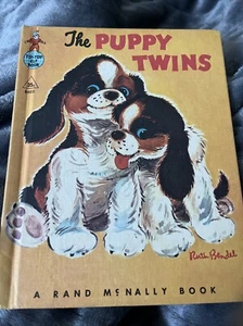 The Puppy Twins, A Rand McNally Elf Book 1959 Hardcover - Bild 1 von 3