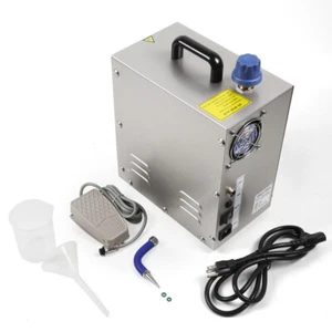 Limpiador de vapor para joyas 2L 1300W lavadora de gemas herramienta de limpieza comercial tapa de acero inoxidable - Imagen 1 de 11