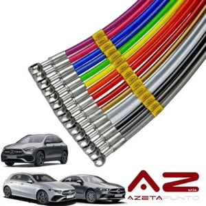 tubi freno in treccia auto su misura mercedes classe a w177 cla c118 gla h247 - Foto 1 di 5