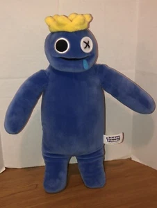 Rainbow Friends Blue Goo Jit Zu Deluxe Stuffed Plush 14” by Phatmojo Crown - Picture 1 of 9