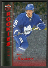 MITCH MARNER 2016-17 Fleer Showcase Ultra #U25 ROOKIES PLATINUM Medallion /99 RC