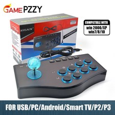 Arcade Joystick for PC For PS2/PS3 Console 1.8 Meter Cable & Built-in Vibrator 