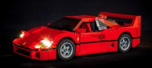Nuevo Kit de Luz LED para Lego 10248 Ferrari F40 Set Luz USB Alimentado Bricklite - Imagen 1 de 6