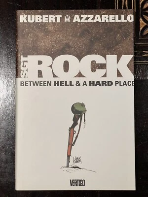 SGT. ROCK BETWEEN HELL & A HARD PLACE HC signed by Joe Kubert & Brian Azzarello - Image 1 of 4