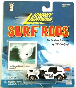 Johnny Lightning - Surf Rods - Cawabunga Boys - Packard Ambulance - Bonus Card - Picture 1 of 4