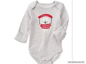 NEW GYMBOREE Holiday Shop Bear Top NWT SIZE 6-12 MONTHS - Picture 1 of 1