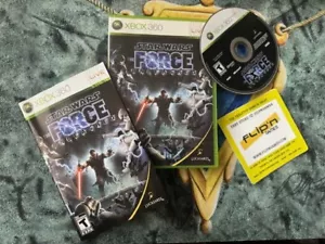 STAR WARS FORCE UNLEASHED - Xbox 360 - CIB - Complete With Manual Rated T - Picture 1 of 1