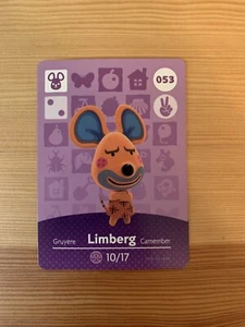 Tarjeta amiibo de Animal Crossing de Limburgo - Imagen 1 de 2