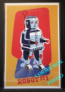AFFICHE poster PopCorn - ROBOT ST1 - First édition - mecha Japan - Robert Lesser - Foto 1 di 1