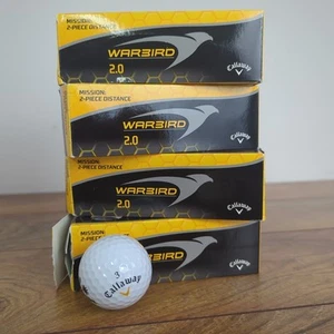 12 Callaway Golf Balls Warbird 2.0 New But open boxes Extreme Distance Ball - Picture 1 of 7