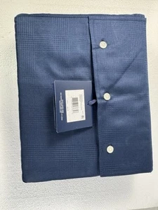 Ralph Lauren Lovan Jacquard Organic Cotton Duvet Cover Full/queen Navy NWT $429 - Picture 1 of 10
