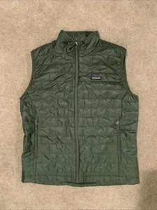$189 NWT Patagonia Men's Nano Puff Primaloft Vest L Torry Pine Green 84242 FA24 - Picture 1 of 7