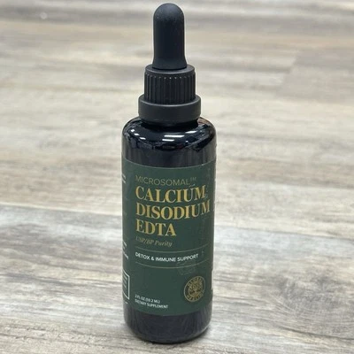NEW Global Healing Calcium Disodium EDTA 2 fl. oz. Microsomal - Image 1 of 3