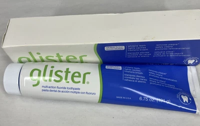 Pasta de dientes con flúor multiacción Amway Glister blanquea los dientes 6,75 oz (191 g) Foto 1 de 4