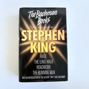 Stephen King The Bachman Books 1994 Hard Cover Dust Jacket 4 Novels in 1 Rage - Picture 1 of 10